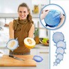 6 Pcs Silicone Covers Lid - Airtight bowl Cover Lid
