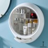 Cosmetic Organizer With Transparent Door Wall Mounted