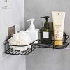 Bathroom Corner Rack Self-Adhesive