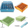 24 Pocket Socks Organizer Box With Lid