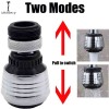 2 modes Faucet 360 Rotating
