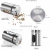 Stainless Steel Spice Jar With Rotate Cover