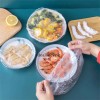 Disposable Plastic Wrap Food Grade 100Pcs