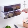 Four Grid Seasoning Box Wall Mounted
