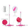 Flat Microfiber Squeeze Mop With Long Handle