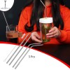 5 Pcs Steel Straws Set Reusable