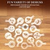 Coffee Stencil Template Set Pack Of 16Pcs