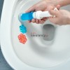 Freshener Toilet Cleaner Gel Flower Stamp