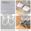 Portable Shoe Organizer Drawstring Bag