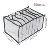 7 Compartments Pants Shirts Storage Clothes Box