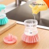 Liquid Soap Dishwasher Brush