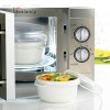 3Pcs Microwave Plastic Boxes Set