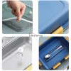 3 Compartment Lunch Box Stainless Steel