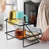 2 Tier Spice Rack Shelf Kitchen