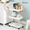 3-Tier Trolley Organizer With Wheels