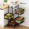 Premium Square Metal Trolley