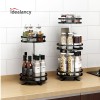 360° Rotating Storage Rack Organizer Round