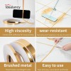 Tile Sticking Golden Tape