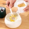 4 Grids Seasoning Storage Box With Spoon