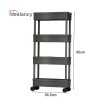 4 Tier Smart Cart Storage Shelf