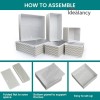 Drawer Organizers Pack Of 6