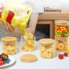 Storage Jar With Bamboo Lid -320ML