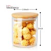 Storage Jar With Bamboo Lid -320ML