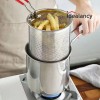 Deep Frying Pot Stainless Steel