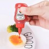 Mini Plastic Squeeze Bottle Pack Of 2