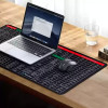Non-Slip Keyboard Pad With Office Software Shortcuts Pattern
