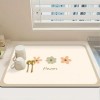 Anti-Slip Dish Drying/Dining Table Mat-Water Absorbent-(Design-H)