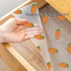Anti-Slip Drawer Carrot PVC Sheet Roll