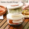 2 In 1 Foldable Strainer Bowl With Handle