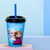 Reusable Drinking Cup With Straw