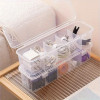 Transparent Storage Box With 5 Compartment