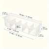 Transparent Storage Box With 5 Compartment