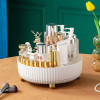 Rotating Makeup Organizer Tray With Stand