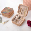 Premium Mini Jewelry Organizer Box Vintage Floral Design