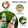 Plastic Water Bottle With Time Marker 500 ML