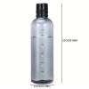 Plastic Water Bottle With Time Marker 500 ML