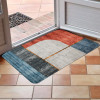 Foam Bath Mat Absorbent Non-Slip European Pattern Design