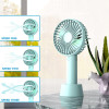 Mini Portable Hand Fan Rechargeable With Stand