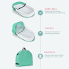 Foldable Baby Bed Nest With Mosquito Net & Toy