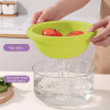 Food Drain Basket Double-layer