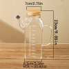 High Borosilicate Glass Oil Jug With Wooden Lid