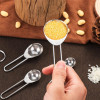 4 Pcs Measuring Spoon Sets Stainless Steel