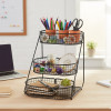 MultiPurpose 3-Tier Storage Basket Rack