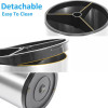 Rotating Kitchen Utensil Holder Stainless Steel