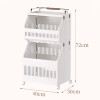 2-Tier Multi-Functional Storage Cart Organizer