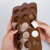 Silicone Mini Chocolate Molds For Baking